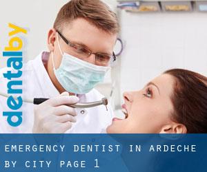Emergency Dentist in Ardèche by city - page 1
