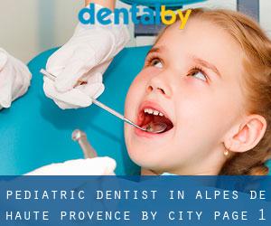 Pediatric Dentist in Alpes-de-Haute-Provence by city - page 1