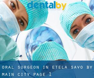 Oral Surgeon in Etelä-Savo by main city - page 1