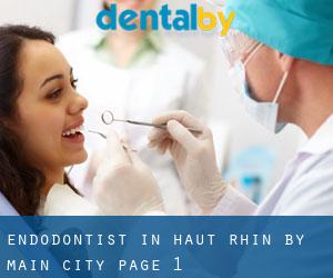 Endodontist in Haut-Rhin by main city - page 1