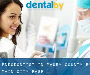 Endodontist in Maury County by main city - page 1