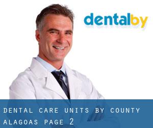 dental care units by County (Alagoas) - page 2