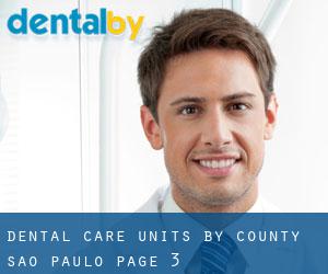 dental care units by County (São Paulo) - page 3