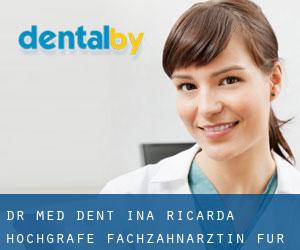 Dr. med. dent. Ina Ricarda Hochgräfe - Fachzahnärztin für Kieferorthopädie (Haan)