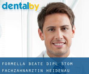 Formella Beate Dipl.-Stom. Fachzahnärztin (Heidenau)